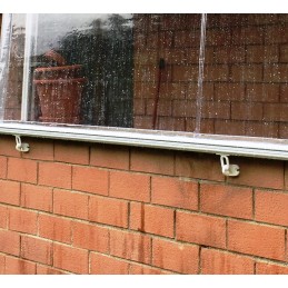 Transparent PVC Rainproof Awning – Made to Measure