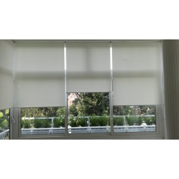 MALTA Specialtillverkad filtrerande rullgardin – Brandskyddsklass 1