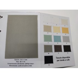 MALTA Custom-Made Filtering Roller Blind – Fire Retardant Class 1
