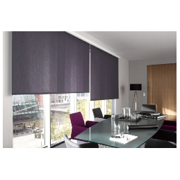 Custom-Made Semi-Filtering Roller Blind – Elegant Plain Fabric