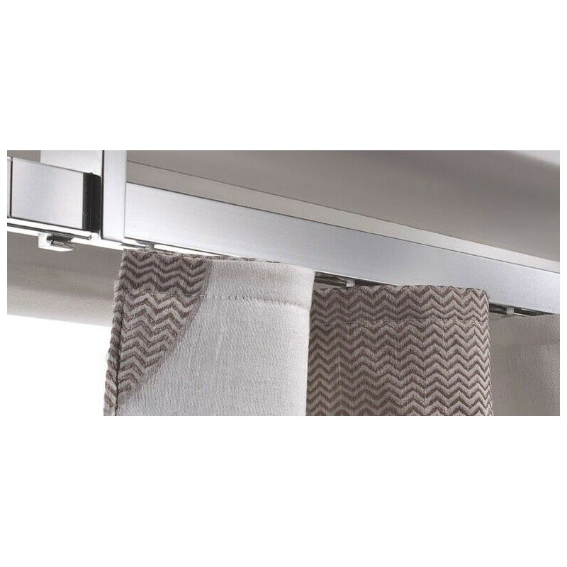 Aluminijasta kvadratna tirnica 25x25 za zavese po meri – različne barve