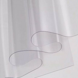 Transparente Kristall-PVC-Folie – Meterware für Dacharbeiten