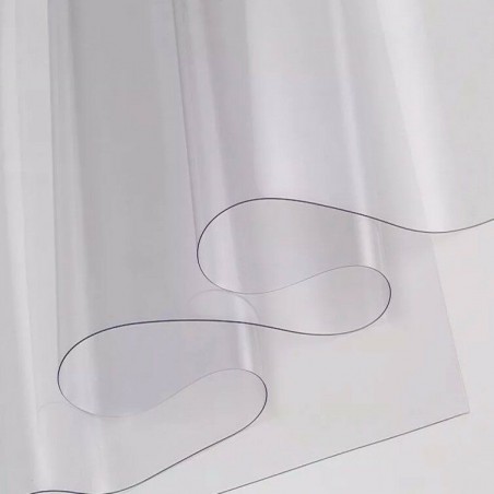 Transparent Crystal PVC Sheeting - Cut by the Meter for Roofing