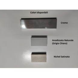 Trilho quadrado de alumínio 25x25 para cortinas personalizadas – várias cores