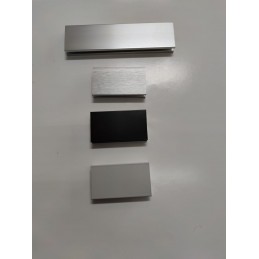 40x10 aluminiumskena för gardiner – snöre eller kardborreband