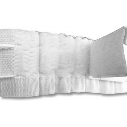Bande Velcro blanche pour rideaux et cantonnières - Différents modèles, vendue au mètre