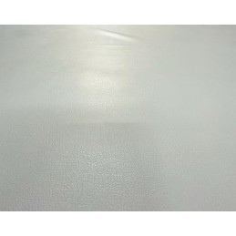 Glad/gewatteerd wit nautisch imitatieleer – 140 cm per meter