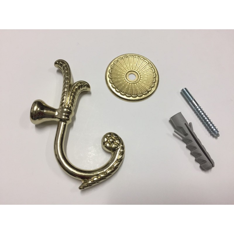 Abrazadera de cortina de hierro de 85 mm - Gancho de pared multifuncional