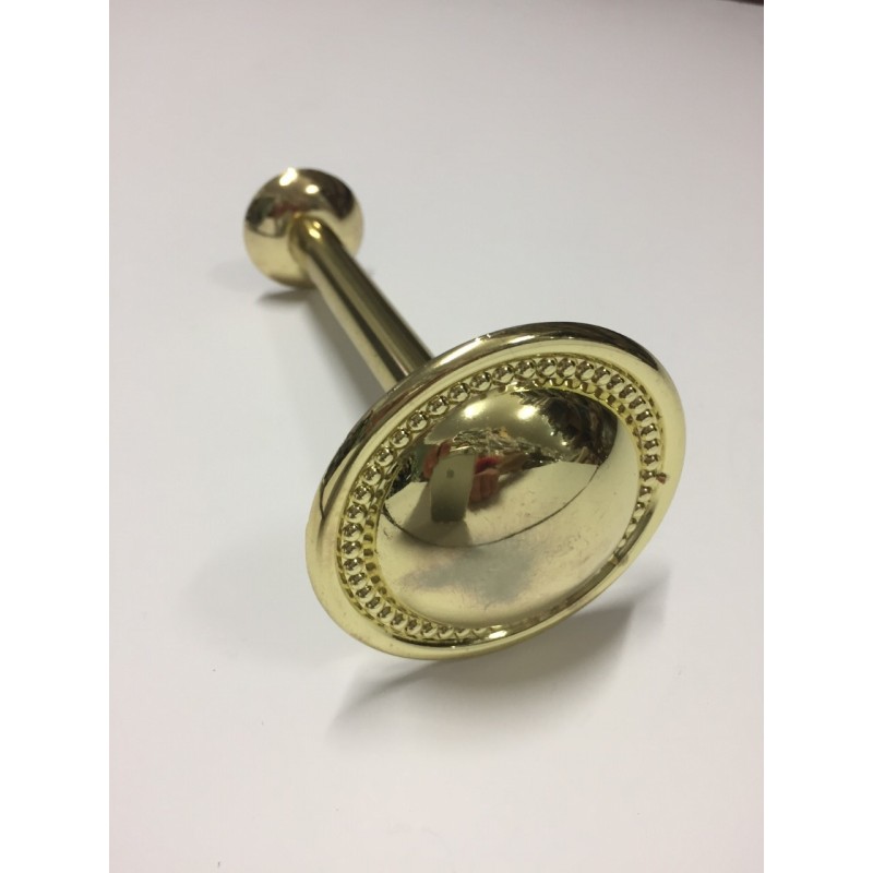 Wandmontierter Gardinenhalter aus Messing – elegant und robust