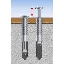 Concealed Anchor Screw Plug for Pool Covers