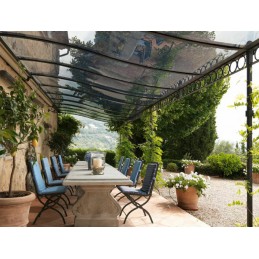 Transparent Crystal PVC Sheet with 0.50mm Oval Eyelets - Guaranteed UV Protection and Waterproofing