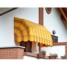 Cort personalizat Tempotest Parà cu baldachin cu 4 spițe