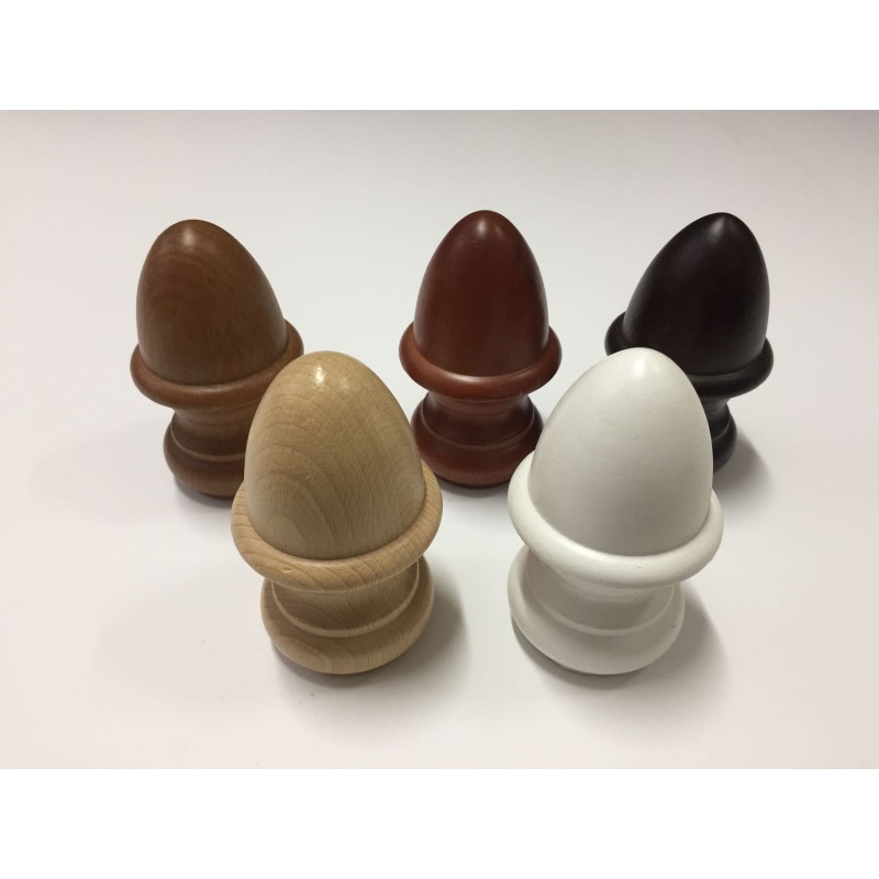 Elegantes tapas de madera para barras de cortina de 35 mm de diámetro: descubre los colores