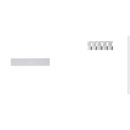 TORRETTE Bandă transparentă 4 cm pentru perdele - Vândută la metru