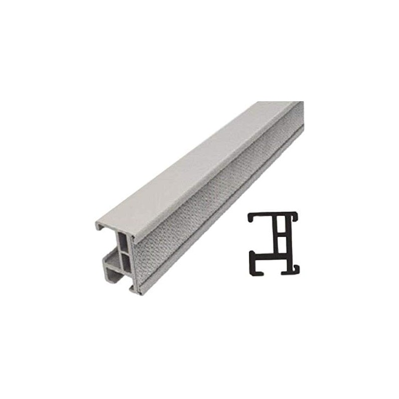 Small Velcro Curtain Track VELCRATO-P - Buy by the Meter - White