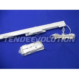 Binario Estensibile per Tende – Acciaio Zincato Bianco