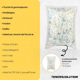 Foam Shavings for Padding – Sold by the Kg