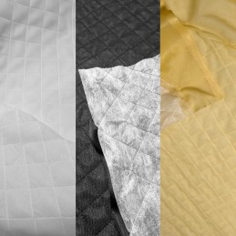 Tissu velours matelassé 3 plis pour ameublement