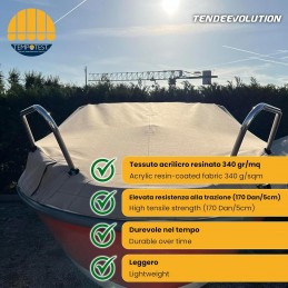 Protection avancée grâce au tissu en résine Tempotest - Idéal pour les environnements marins