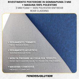 Tela para tapicería de coche por metros – Varios colores