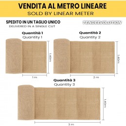Tessuto di Juta al Metro Lineare: Sostenibile, Versatile e di Alta Qualità