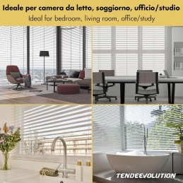 15 mm aluminium jaloezieën op maat – licht en privacy