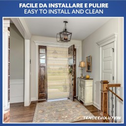 Κουρτίνα PVC MOD. GLIT: Κομψή προστασία για πόρτες και παράθυρα