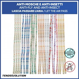 PVC zavjesa protiv komaraca MOD. GLIT: Elegantna zaštita za vrata i prozore