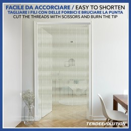 Cortina de corda personalizada para moscas – Cortina para porta