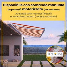 Toldo totalmente retráctil a medida Tempotest Parà