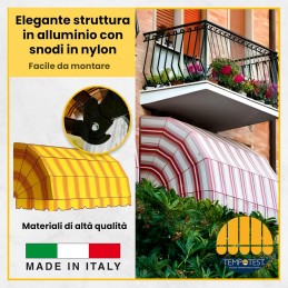 Tenda Cappottina 5 Raggi Tempotest Parà su Misura