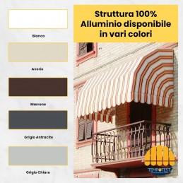 Tempotest Parà 5-spoke canopy awning made to measure