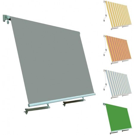 Copertină extensibilă Tempotest Parà, realizată la comandă pentru balcoane