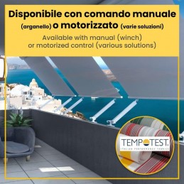 Tempotest Parà tenda za spuštanje izrađena po mjeri za balkone