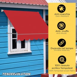 Tempotest Parà Forced Fall Awning – Custom Made with Arms