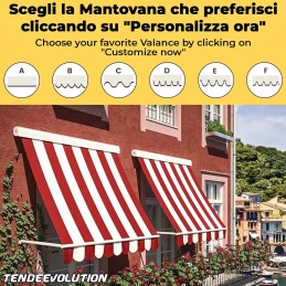 Tempotest Parà Forced Fall Awning – Custom Made with Arms