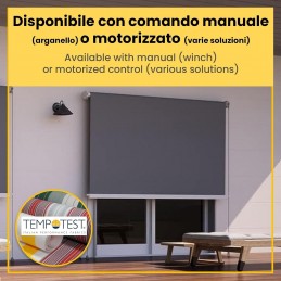 Toldo abatible Tempotest Parà con cables de acero inoxidable – Hecho a medida