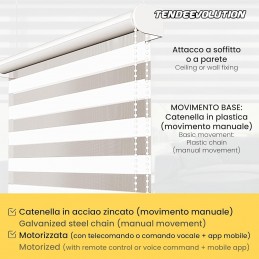 Prozirne rolete za dan/noć izrađene po mjeri