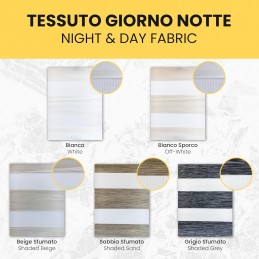 Stores enrouleurs jour/nuit sur mesure – Transparents