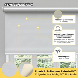Tenda a Rullo Blackout Su Misura – Oscurante 100% Senna