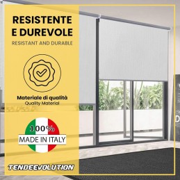 Tenda a Rullo Blackout Rodano Su Misura – Oscurante PVC