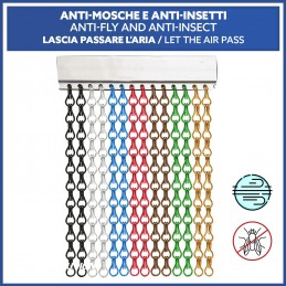 Tenda Antimosche a Catena in Alluminio Su Misura – Italiana