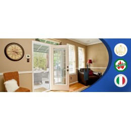 Mosquitera de cadena de aluminio hecha a medida – Italiana