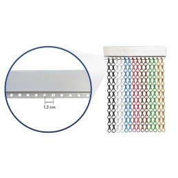 Mosquitera de cadena de aluminio hecha a medida – Italiana