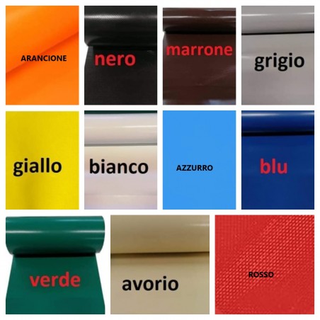 Telo Impermeabile PVC Con Occhielli - Copertura Per Esterno 3x2.5m - Foto 9
