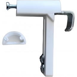 Universal No-Hole Curtain Hook Holder – Adjustable