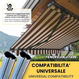 Specialtillverkad markisrulle Ø 60/63/70 mm