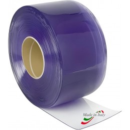 2 mm x 20 cm skaidraus PVC ritinėlis pramoninėms užuolaidoms – aukšta kokybė ir paprastas montavimas