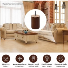 Holzfüße für Möbel und Sofas – Buche, verschiedene Modelle