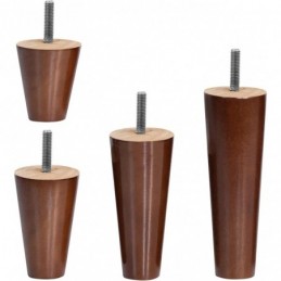 Patas de madera para muebles y sofás – Haya, varios modelos